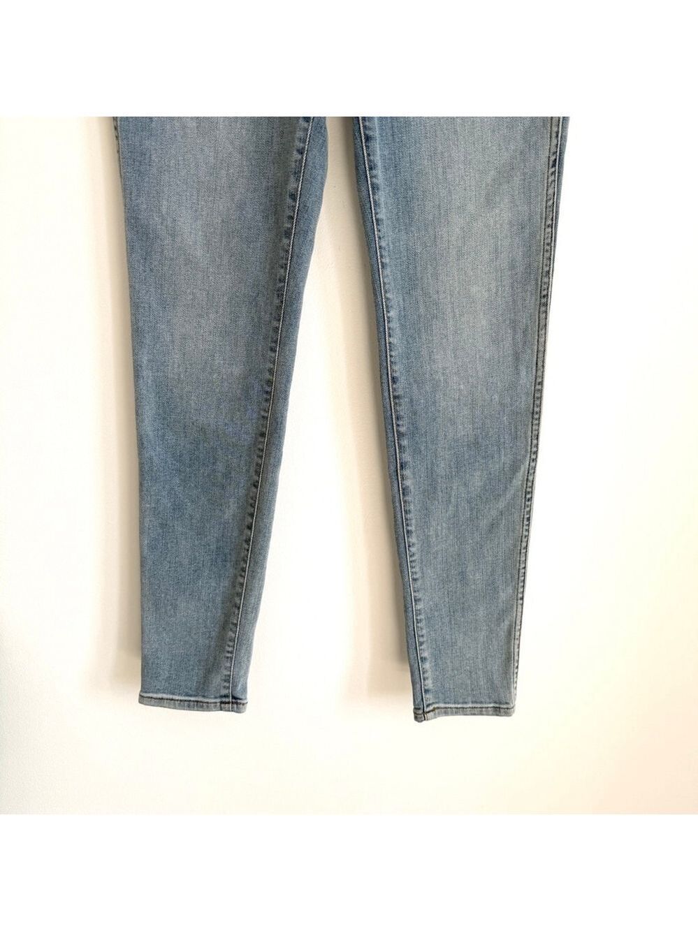 Madewell 11" Roadtripper High Rise Skinny Jeans Womens Size 28 Blue Light Wash - Picture 3 of 14
